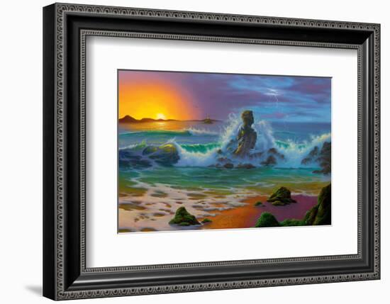 The Last Embrace-Jim Warren-Framed Art Print