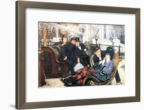 The Last Evening-James Tissot-Framed Art Print