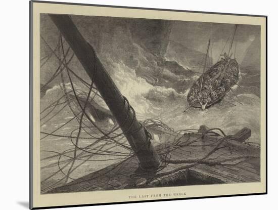 The Last from the Wreck-null-Mounted Giclee Print