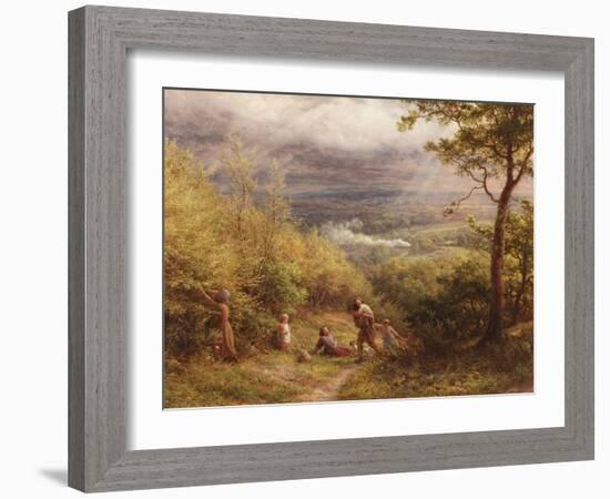 The Last Gleam, 1872-James Thomas Linnell-Framed Giclee Print