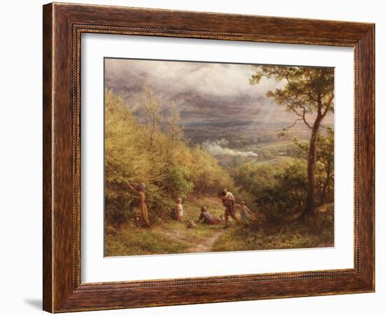 The Last Gleam, 1872-James Thomas Linnell-Framed Giclee Print