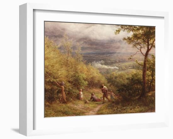 The Last Gleam, 1872-James Thomas Linnell-Framed Giclee Print