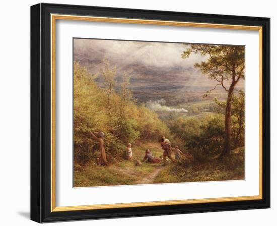 The Last Gleam, 1872-James Thomas Linnell-Framed Giclee Print