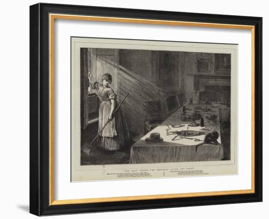 The Last Guest, the Morning after the Party-Samuel Edmund Waller-Framed Giclee Print