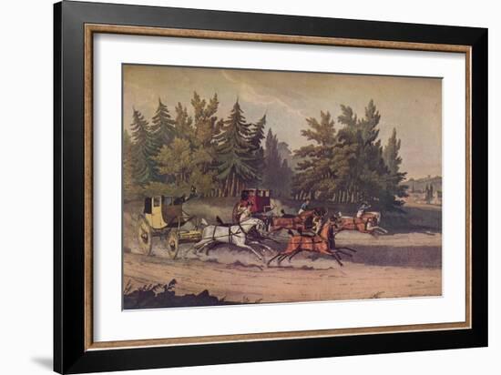 'The Last Hour of a Contested Election for M.P', 1817-Robert Havell-Framed Giclee Print