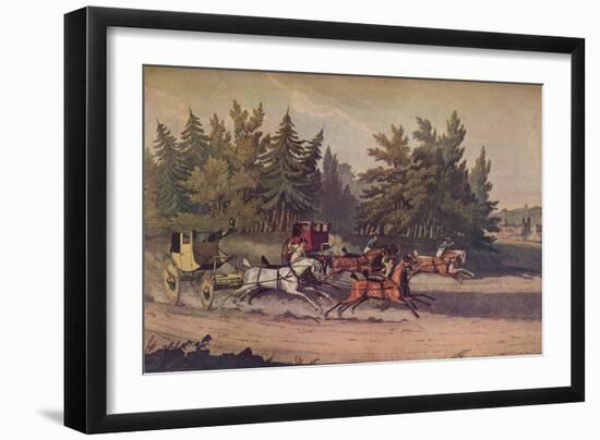 'The Last Hour of a Contested Election for M.P', 1817-Robert Havell-Framed Giclee Print