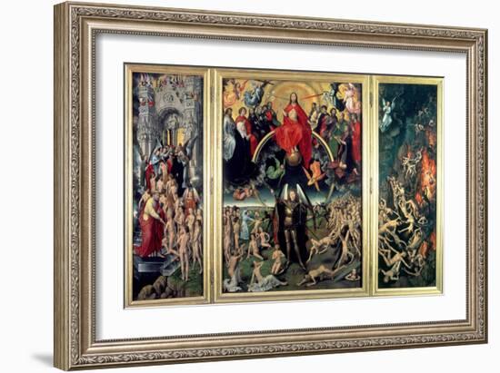 The Last Judgement, 1473-Hans Memling-Framed Giclee Print