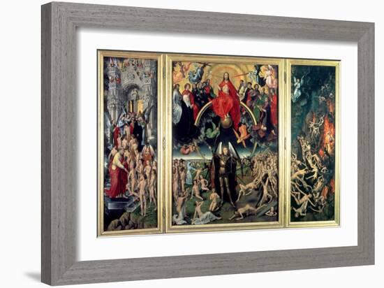 The Last Judgement, 1473-Hans Memling-Framed Giclee Print