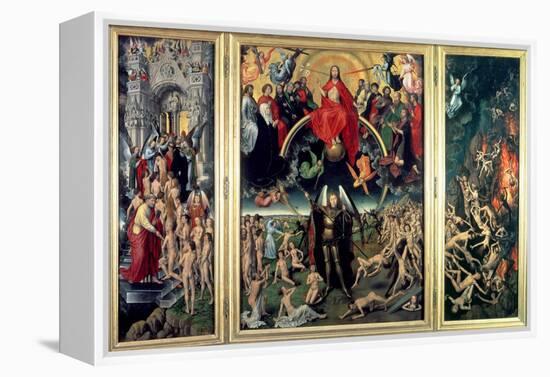 The Last Judgement, 1473-Hans Memling-Framed Premier Image Canvas