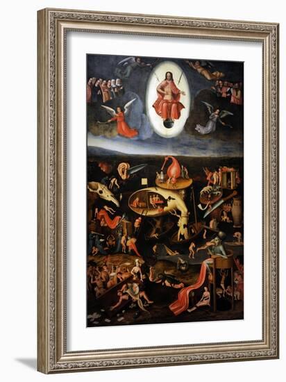 The Last Judgement, 1540-Hieronymus Bosch-Framed Giclee Print