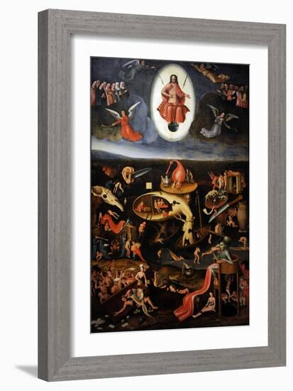 The Last Judgement, 1540-Hieronymus Bosch-Framed Giclee Print