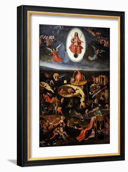 The Last Judgement, 1540-Hieronymus Bosch-Framed Giclee Print