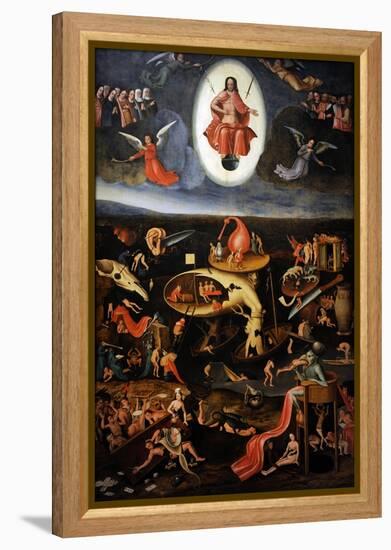 The Last Judgement, 1540-Hieronymus Bosch-Framed Premier Image Canvas