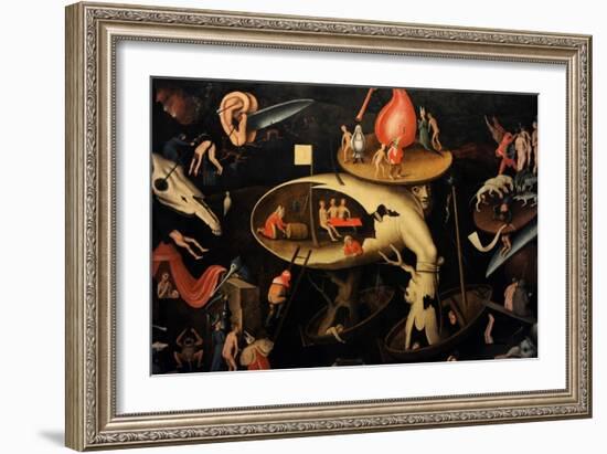 The Last Judgement, 1540-Hieronymus Bosch-Framed Giclee Print