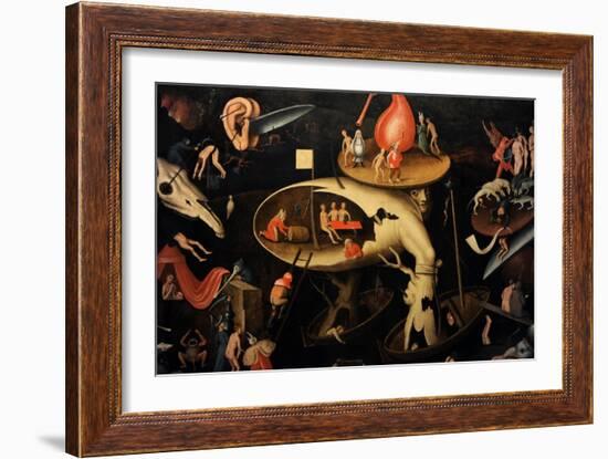 The Last Judgement, 1540-Hieronymus Bosch-Framed Giclee Print