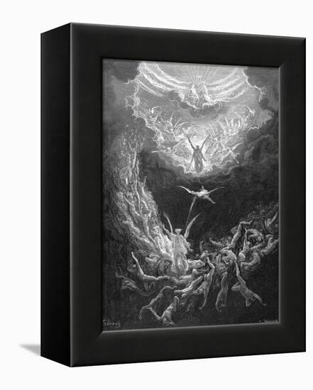 The Last Judgement, 1865-1866-Gustave Doré-Framed Premier Image Canvas