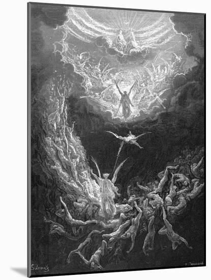 The Last Judgement, 1865-1866-Gustave Doré-Mounted Giclee Print