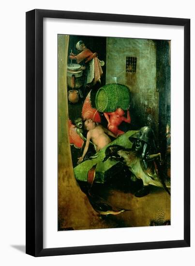 The Last Judgement (Altarpiece): Detail of the Cask-Hieronymus Bosch-Framed Giclee Print