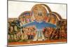 The Last Judgement, Altarpiece from Santa Maria Degli Angioli, circa 1431-Fra Angelico-Mounted Giclee Print