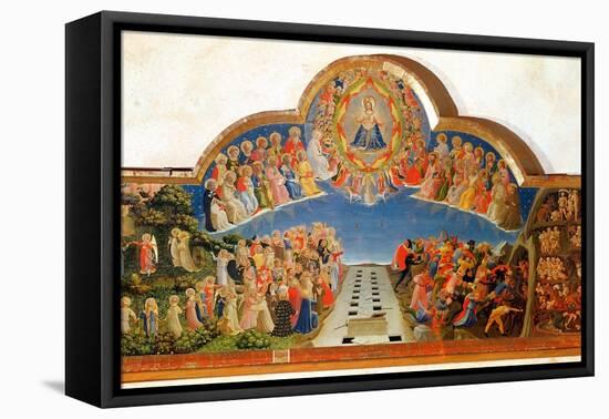 The Last Judgement, Altarpiece from Santa Maria Degli Angioli, circa 1431-Fra Angelico-Framed Premier Image Canvas