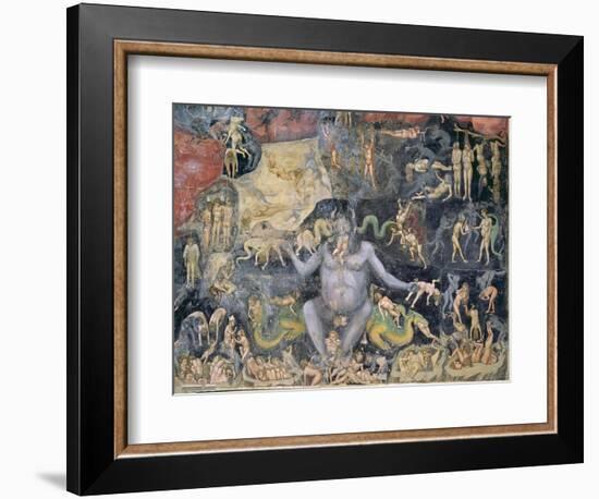 The Last Judgement, c.1305 (Detail)-Giotto di Bondone-Framed Giclee Print