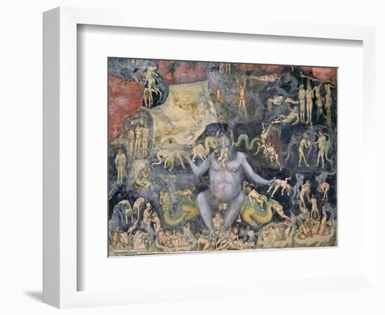 The Last Judgement, c.1305 (Detail)-Giotto di Bondone-Framed Giclee Print