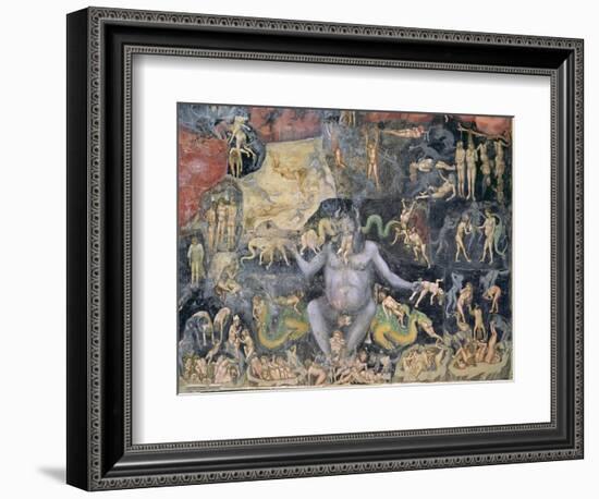 The Last Judgement, c.1305 (Detail)-Giotto di Bondone-Framed Giclee Print