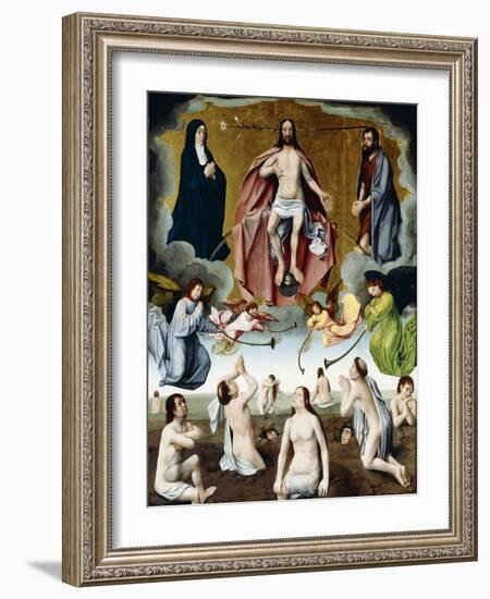 The Last Judgement, C.1525-Jan II Provost-Framed Giclee Print