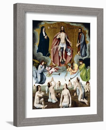 The Last Judgement, C.1525-Jan II Provost-Framed Giclee Print