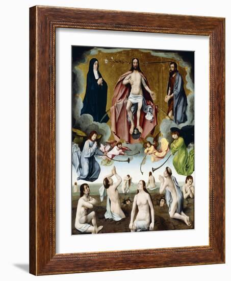 The Last Judgement, C.1525-Jan II Provost-Framed Giclee Print