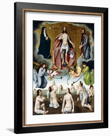 The Last Judgement, C.1525-Jan II Provost-Framed Giclee Print