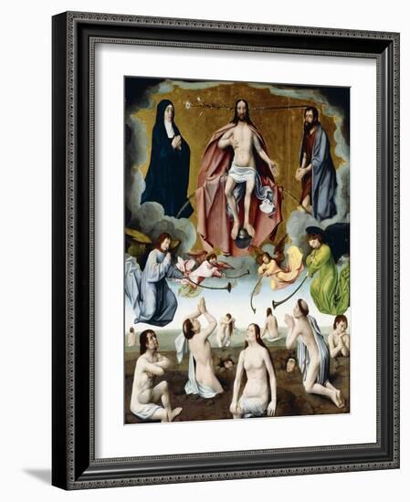 The Last Judgement, C.1525-Jan II Provost-Framed Giclee Print