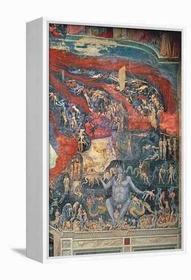 The Last Judgement, Detail of Hell, 1303-05-Giotto di Bondone-Framed Premier Image Canvas