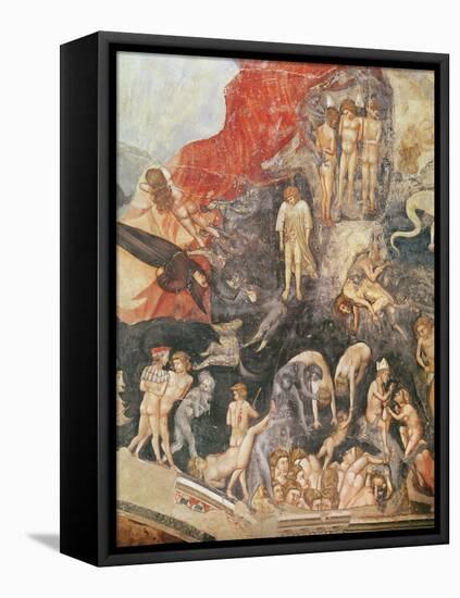 The Last Judgement, detail of the damned, 1303-05-Giotto di Bondone-Framed Premier Image Canvas