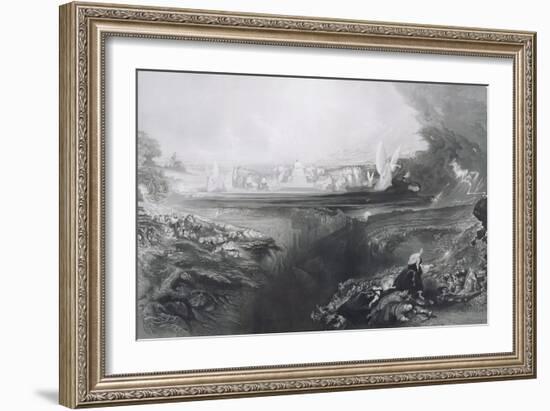 The Last Judgement, Engraved by Charles Mottram (1807-76) Pub. by Thomas Mclean, 1856-John Martin-Framed Giclee Print