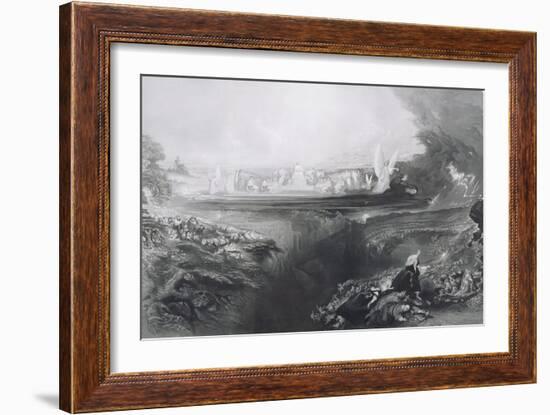 The Last Judgement, Engraved by Charles Mottram (1807-76) Pub. by Thomas Mclean, 1856-John Martin-Framed Giclee Print