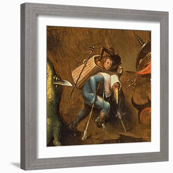 The Last Judgement (Oil on Panel) (Detail of 29115)-Hieronymus Bosch-Framed Giclee Print