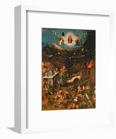 The Last Judgement (Oil on Panel)-Hieronymus Bosch-Framed Premium Giclee Print