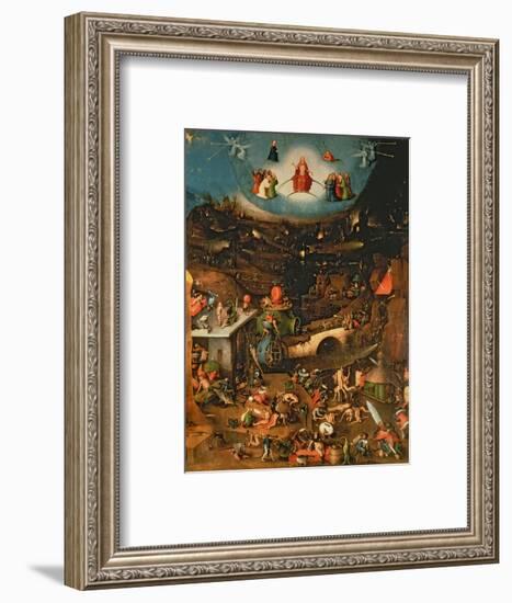 The Last Judgement (Oil on Panel)-Hieronymus Bosch-Framed Premium Giclee Print