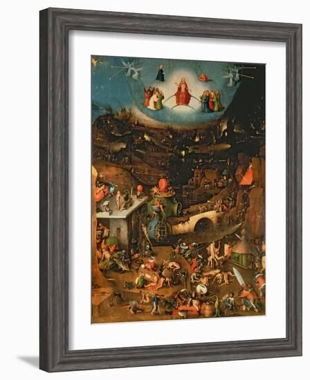 The Last Judgement (Oil on Panel)-Hieronymus Bosch-Framed Giclee Print