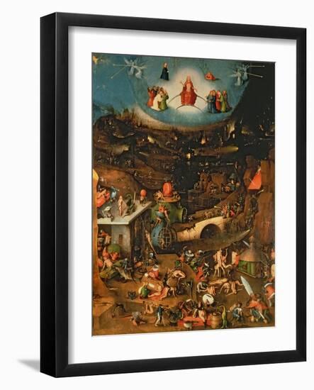 The Last Judgement (Oil on Panel)-Hieronymus Bosch-Framed Giclee Print