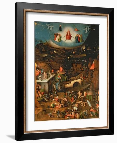 The Last Judgement (Oil on Panel)-Hieronymus Bosch-Framed Giclee Print