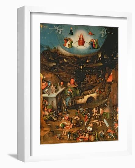 The Last Judgement (Oil on Panel)-Hieronymus Bosch-Framed Giclee Print