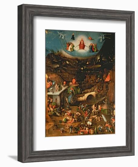 The Last Judgement (Oil on Panel)-Hieronymus Bosch-Framed Giclee Print