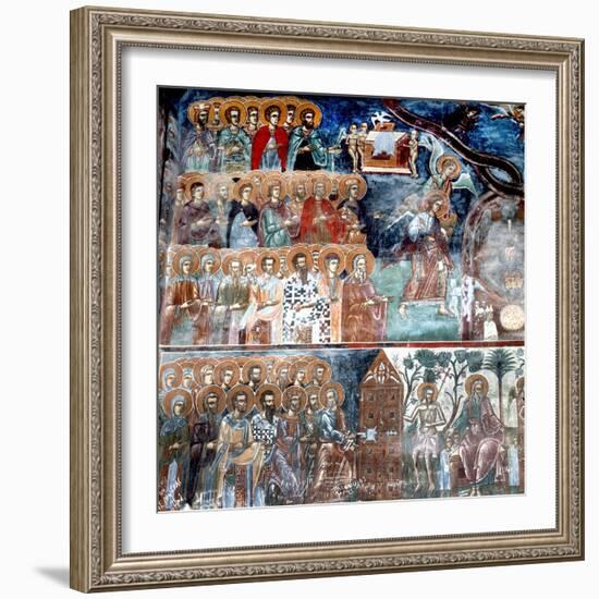 The Last Judgement, St Peter Opening the Gates-null-Framed Giclee Print