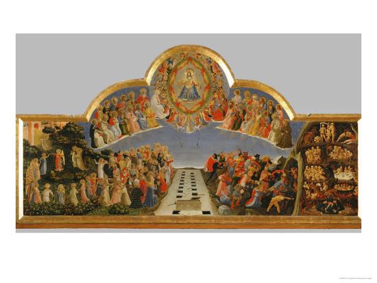 The Last Judgement Giclee Print Fra Angelico Art Com