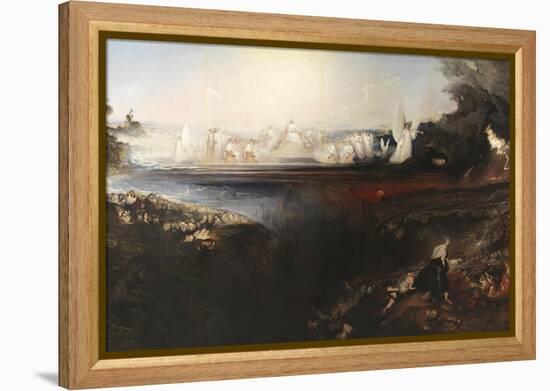 The Last Judgement-John Martin-Framed Premier Image Canvas