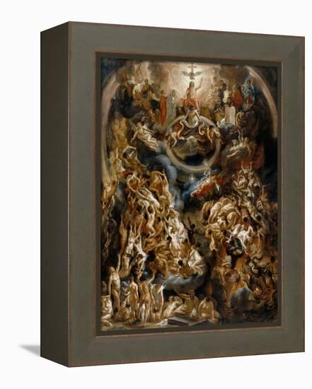 The Last Judgement-Jacob Jordaens-Framed Premier Image Canvas