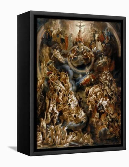 The Last Judgement-Jacob Jordaens-Framed Premier Image Canvas