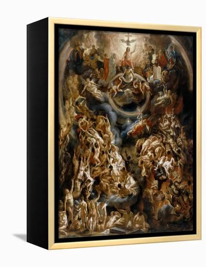 The Last Judgement-Jacob Jordaens-Framed Premier Image Canvas